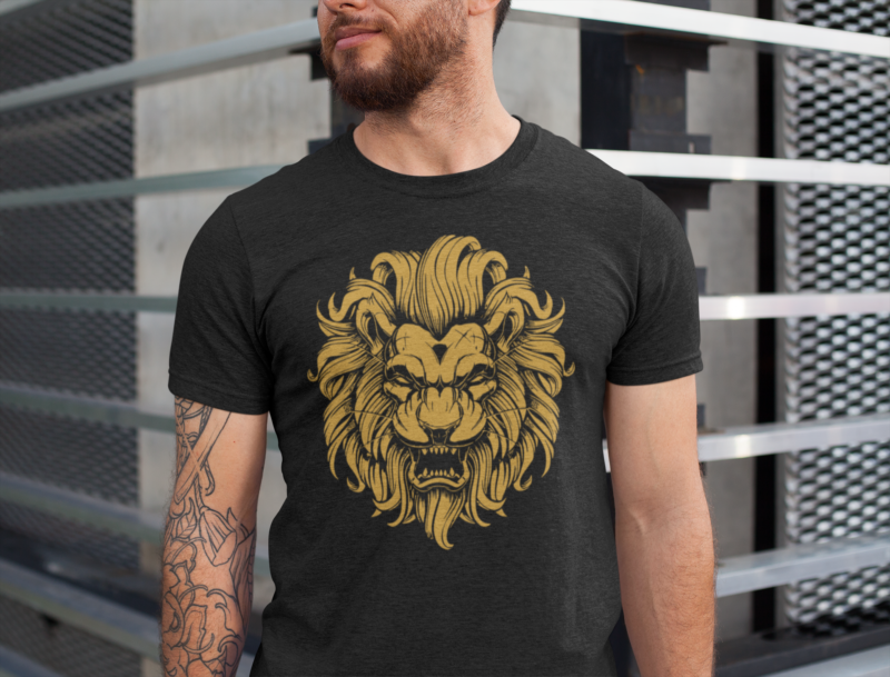 Tee Gold Lion