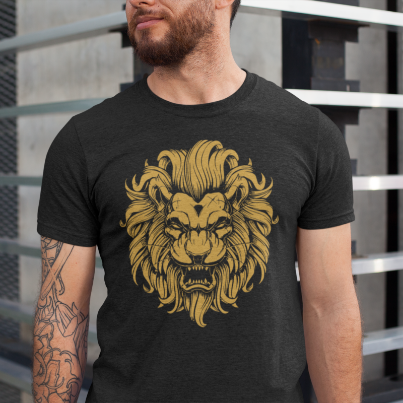 Tee Gold Lion