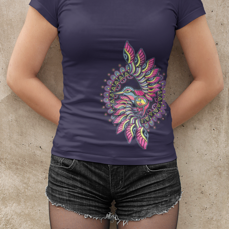 playera colibri colores urban lyon