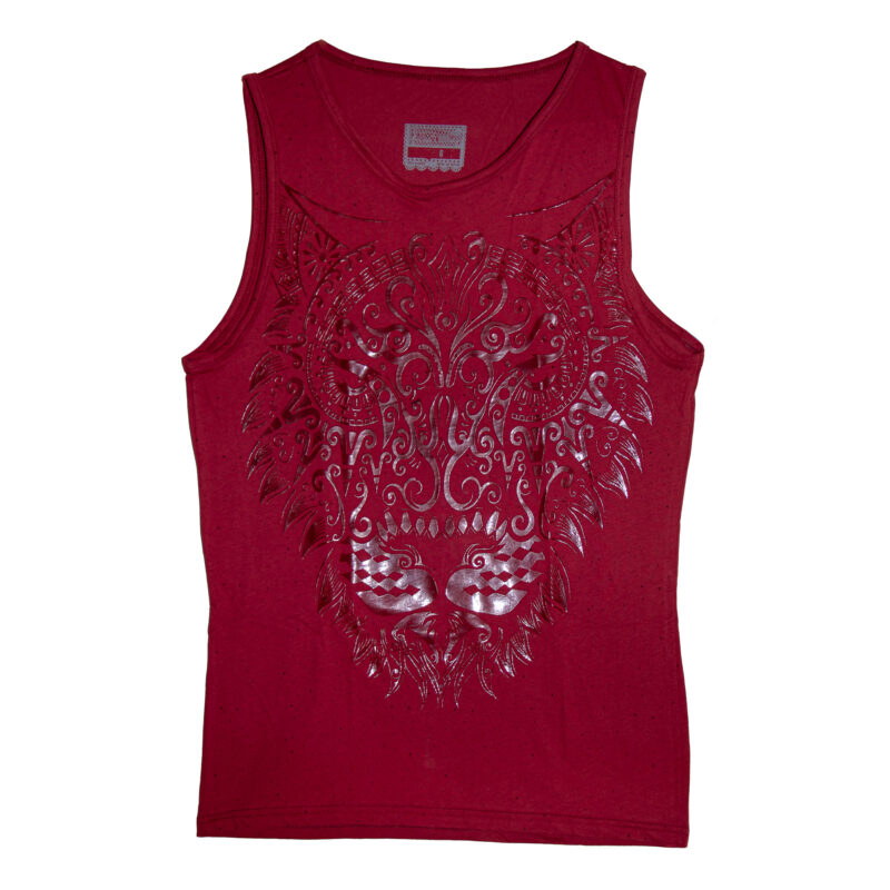 tank top caballero felino en relieve urban lyon