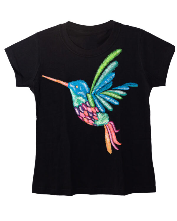 playera de colibri bordado urban lyon