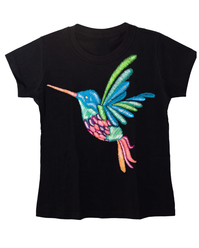 playera de colibri bordado urban lyon