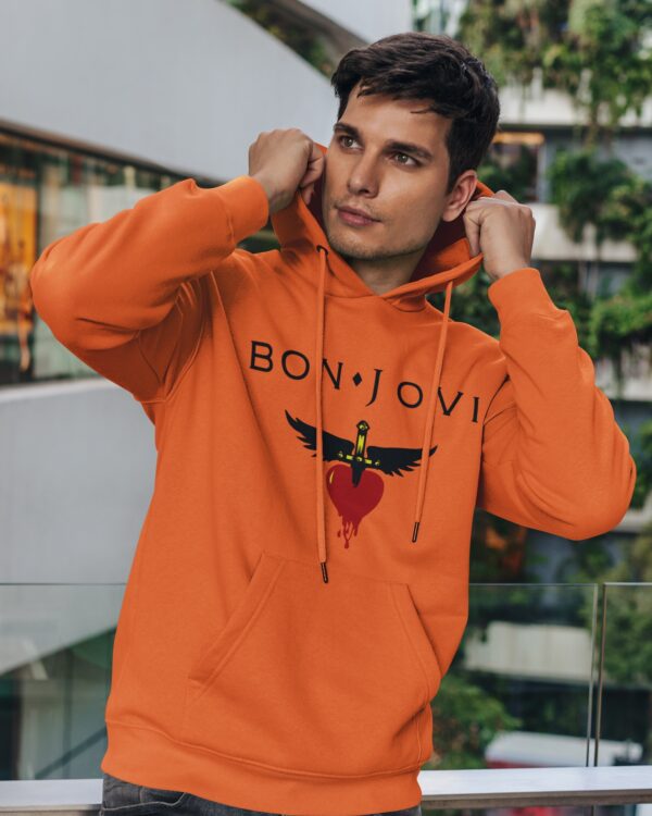 sudadera hoodie bon jovi