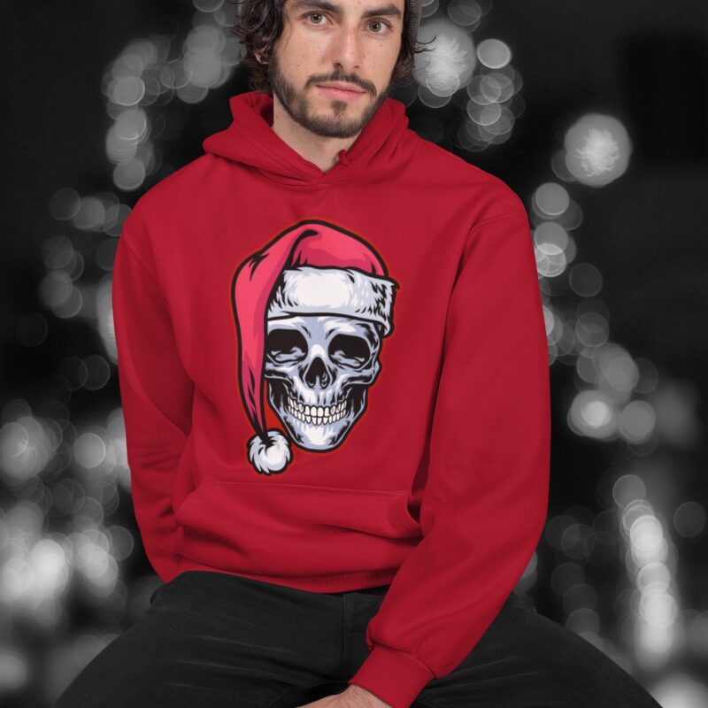 Sudadera Skull Santa