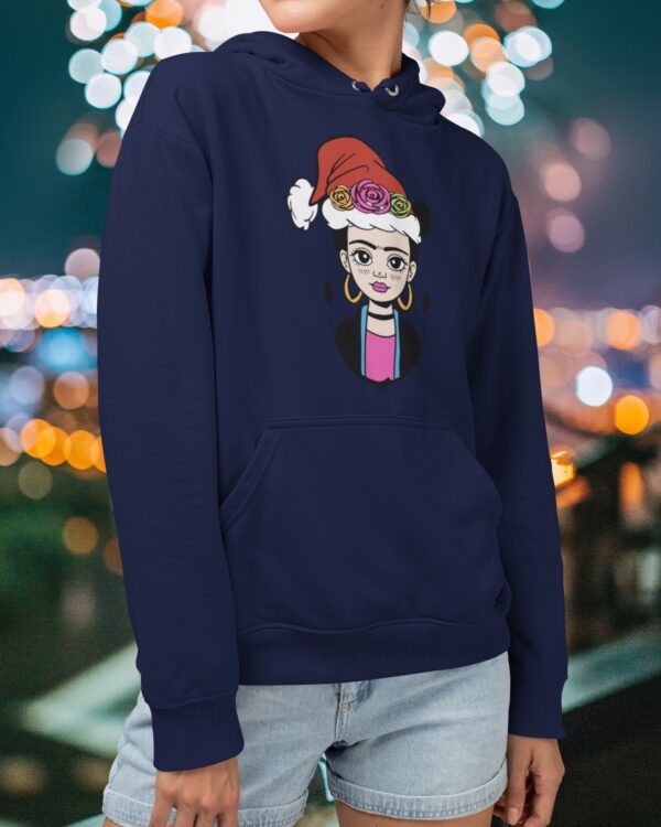 Hoodie Frida Kahlo Santa