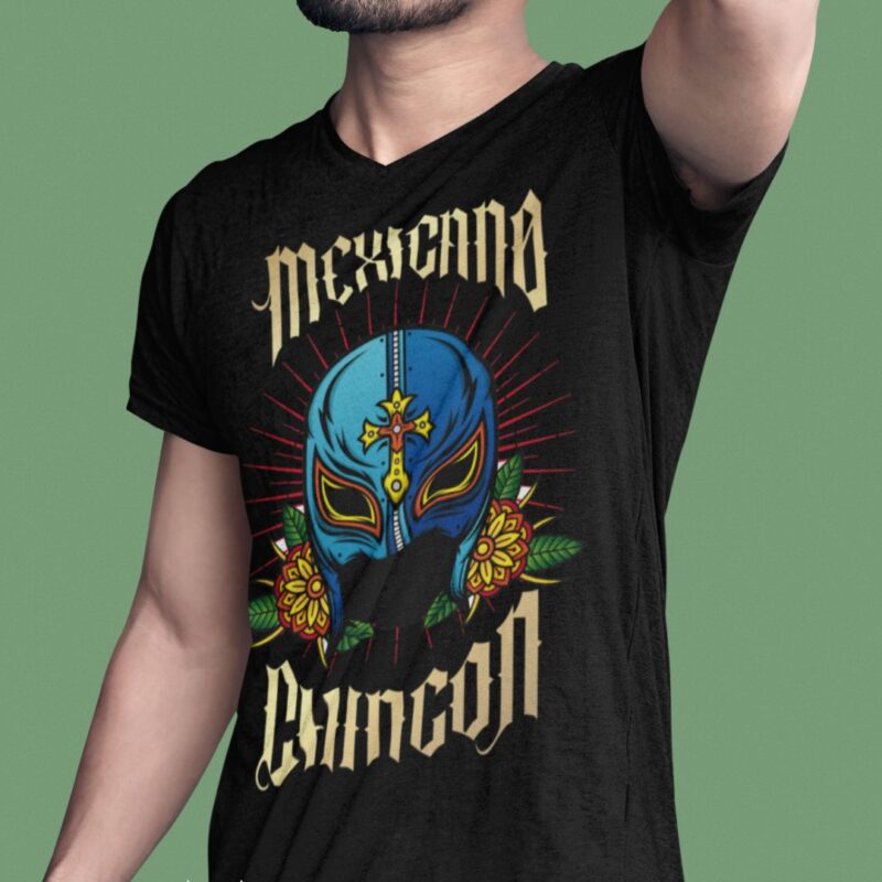 Playera Luchador Mexicano