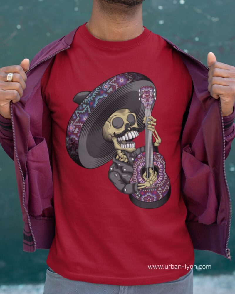 Playera Calavera Mariachi