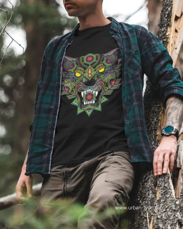 Playera Panther Huichol